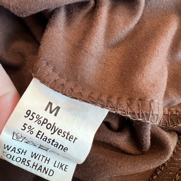 SHEIN Green Patterned Dress and Brown Sleeveless Top Set - Picture 12 of 12